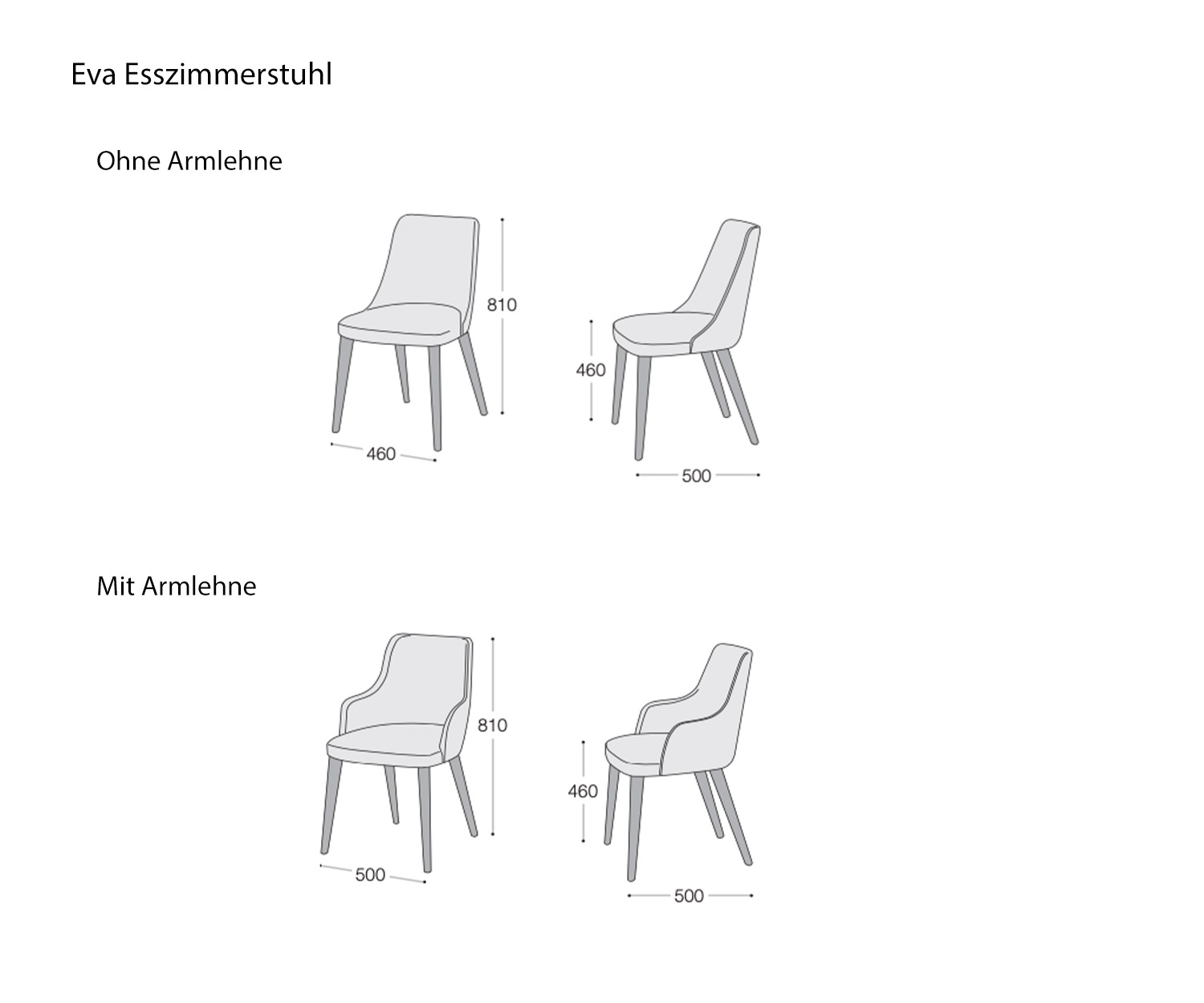 Livitalia Eva eettafel stoel schets afmetingen afmetingen details Livitalia Eva eettafel stoel schets afmetingen afmetingen details