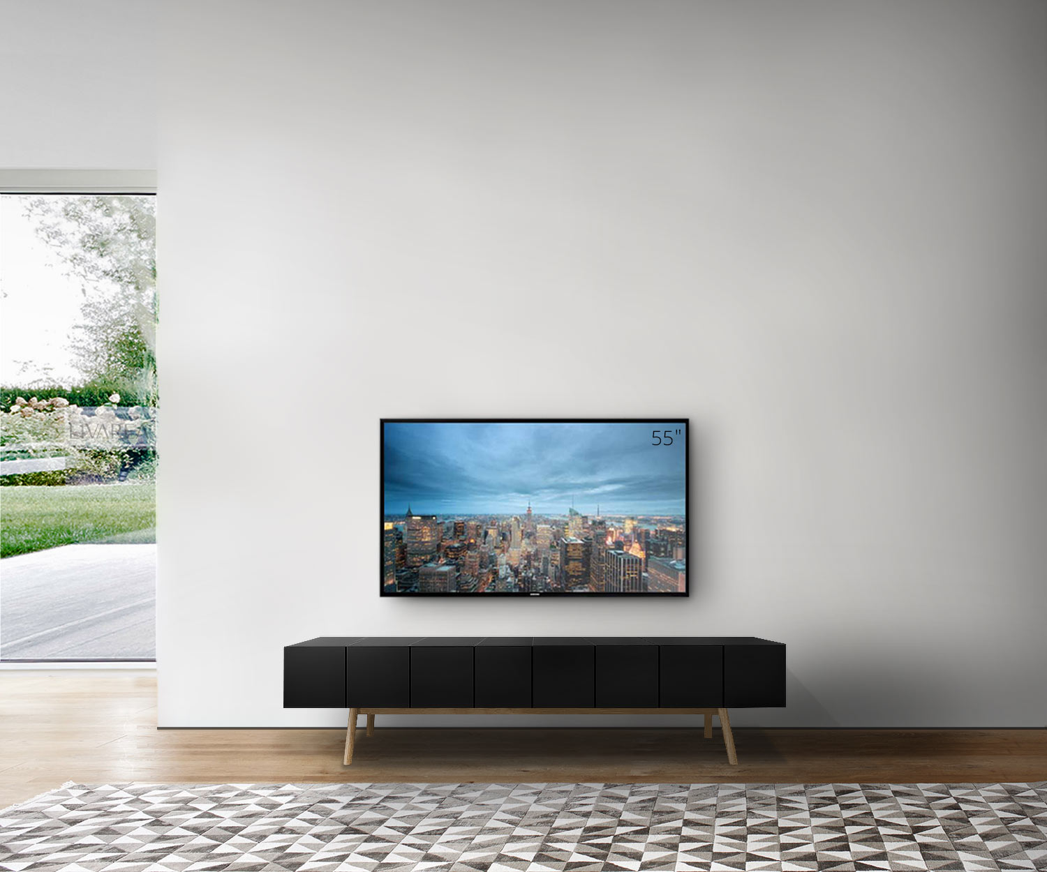 al2 MOS I KO 005 B Breedte 200 cm Body zwart Poten eiken al2 MOS I KO 005 B Breedte 200 cm Body zwart Poten eiken