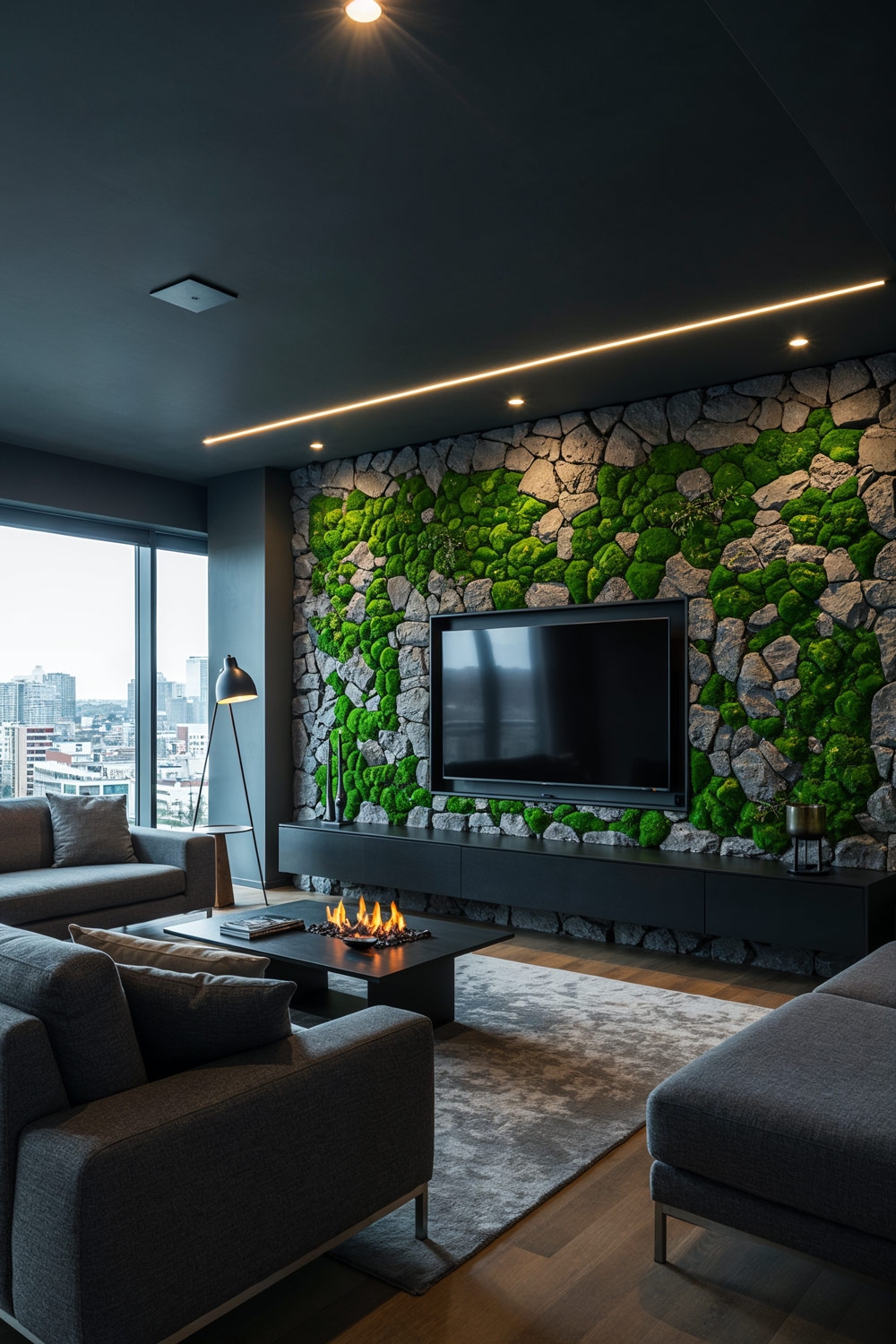 moderne-woonkamer-met-moswand-als-natuurlijke-blikvanger