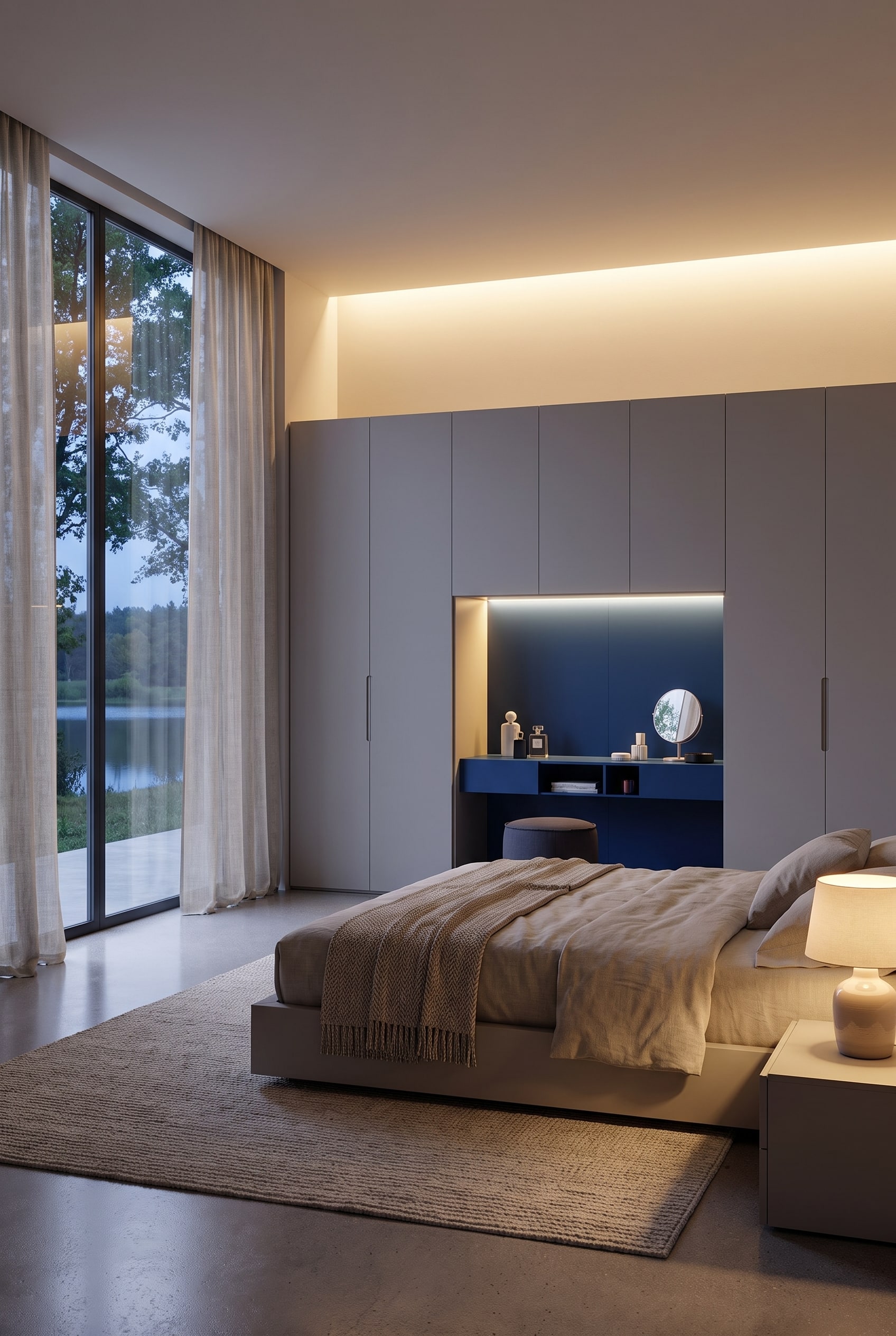 Modernes Schlafzimmer Luxus Kleiderschrank