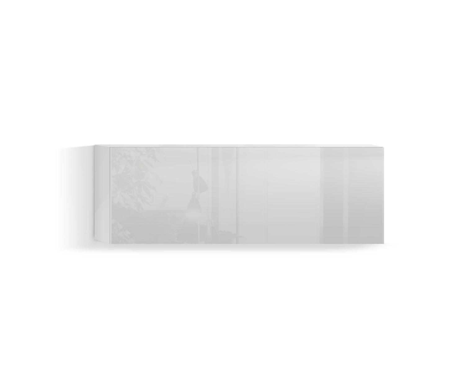 Design woonkamer wandmeubel Horizontaal H32 B90 blad wit400 Design woonkamer wandmeubel Horizontaal H32 B90 blad wit400