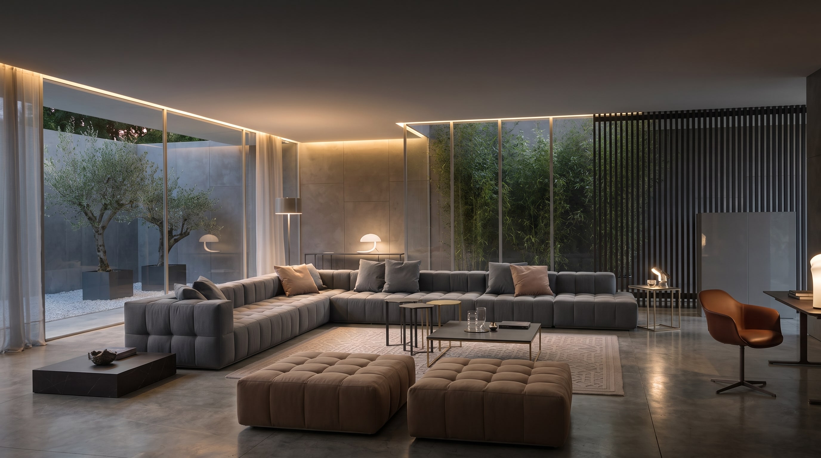 Großes Wohnzimmer einrichten: Der Fehler der leeren Mitte