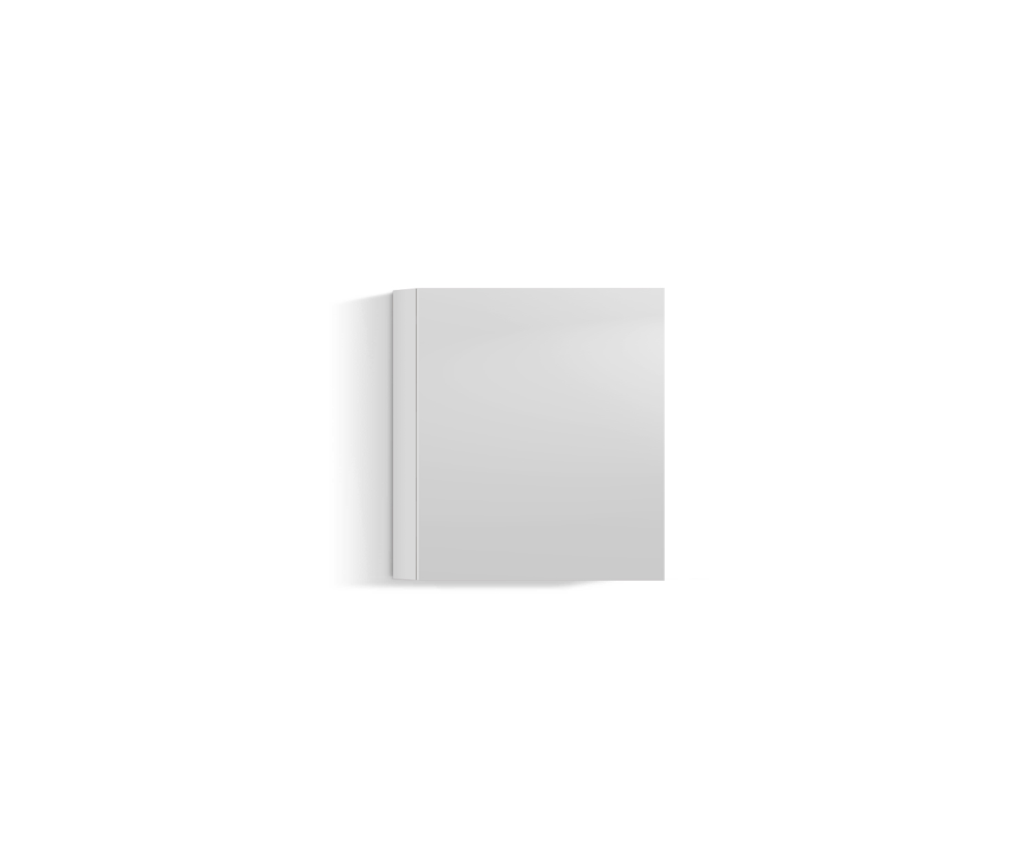 Design woonkamer wandmeubel verticaal H64 B60 wit300 Design woonkamer wandmeubel verticaal H64 B60 wit300