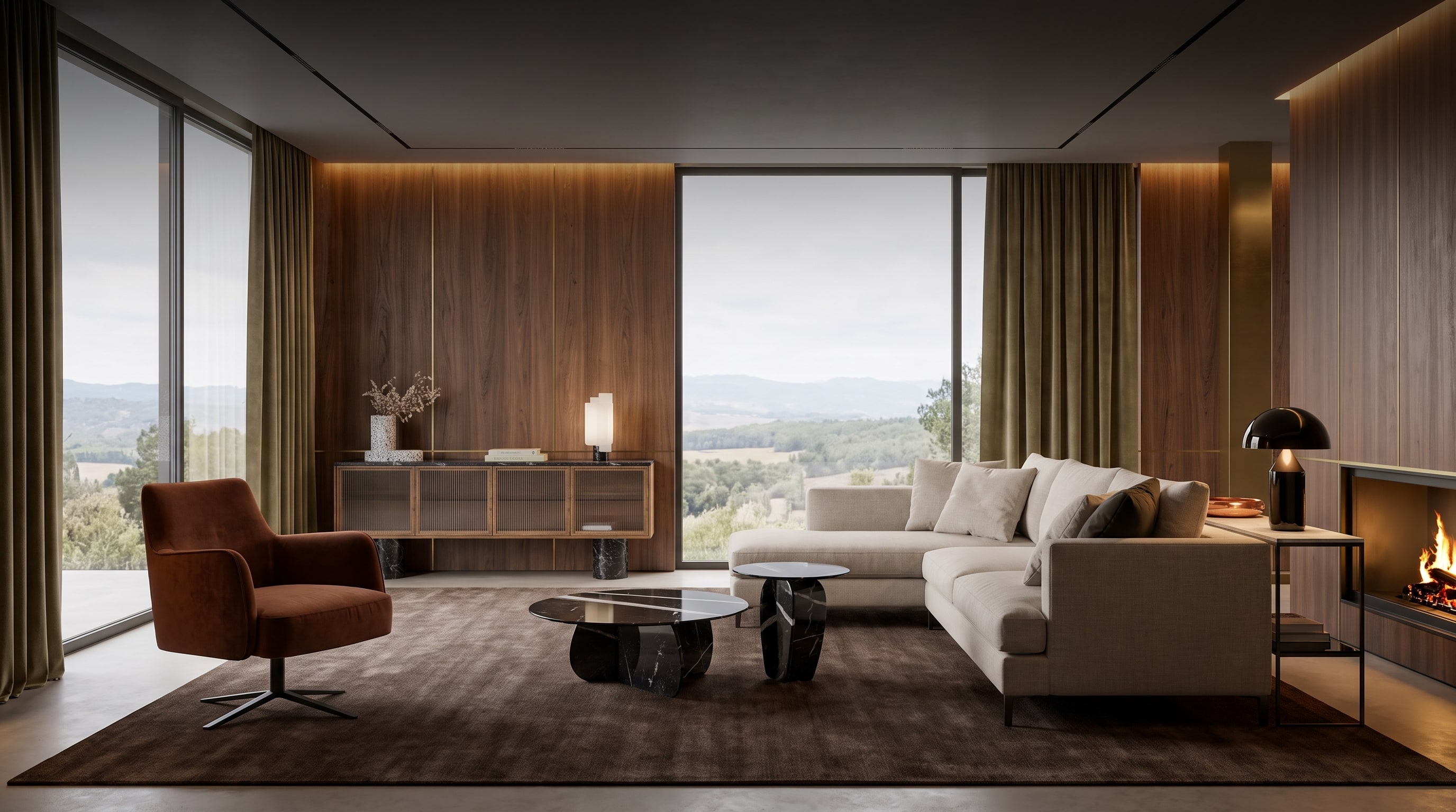 12 Woonideeën Modern Retro Luxe: Hoe de 70s Revival kale ruimtes verwarmt