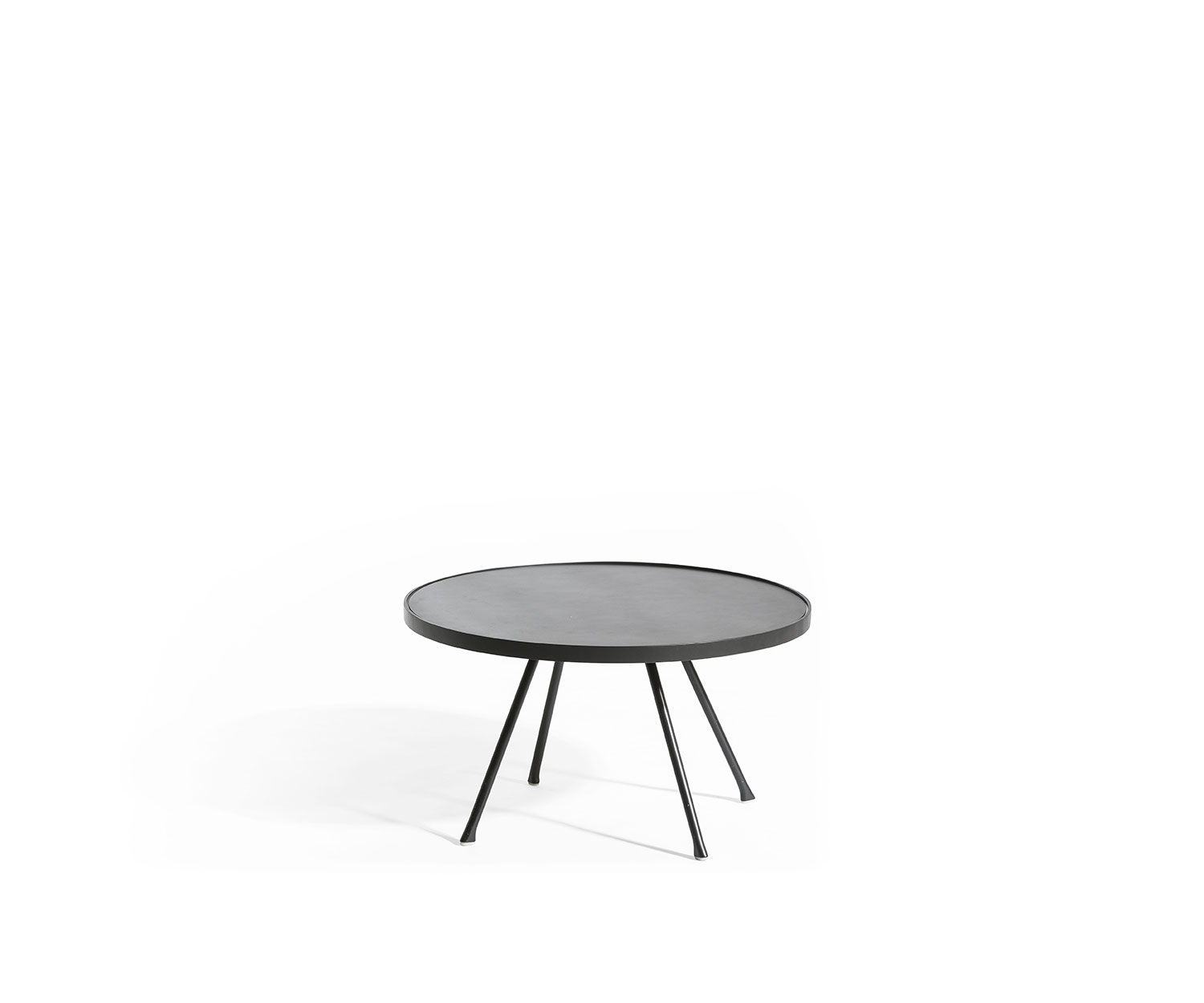 Oasiq Attol aluminium bijzettafel antraciet 60x35cm Oasiq Attol aluminium bijzettafel antraciet 60x35cm