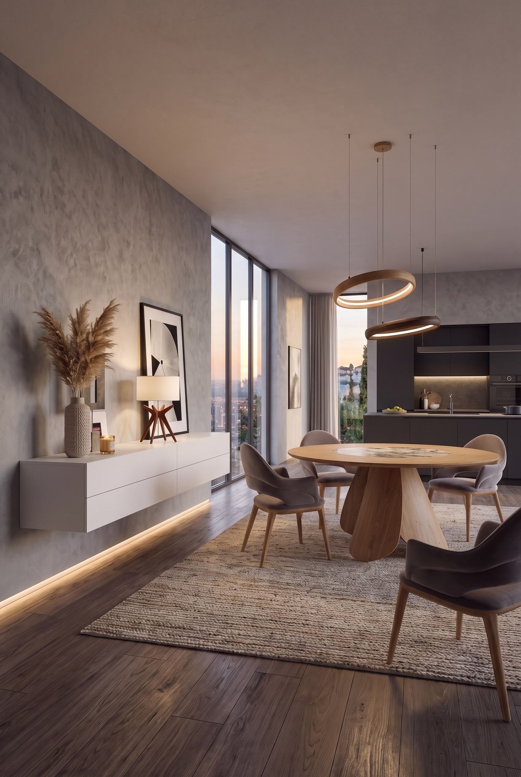 Modernes Esszimmer Hängekommode Modernes Esszimmer Hängekommode