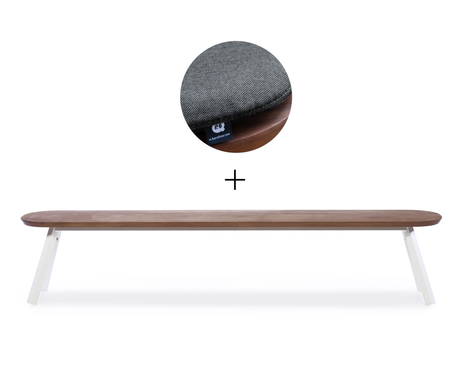 RS Barcelona Tafeltennisbank Wit 2x B220 cm Zwart Buiten RS Barcelona Tafeltennisbank Wit 2x B220 cm Zwart Buiten