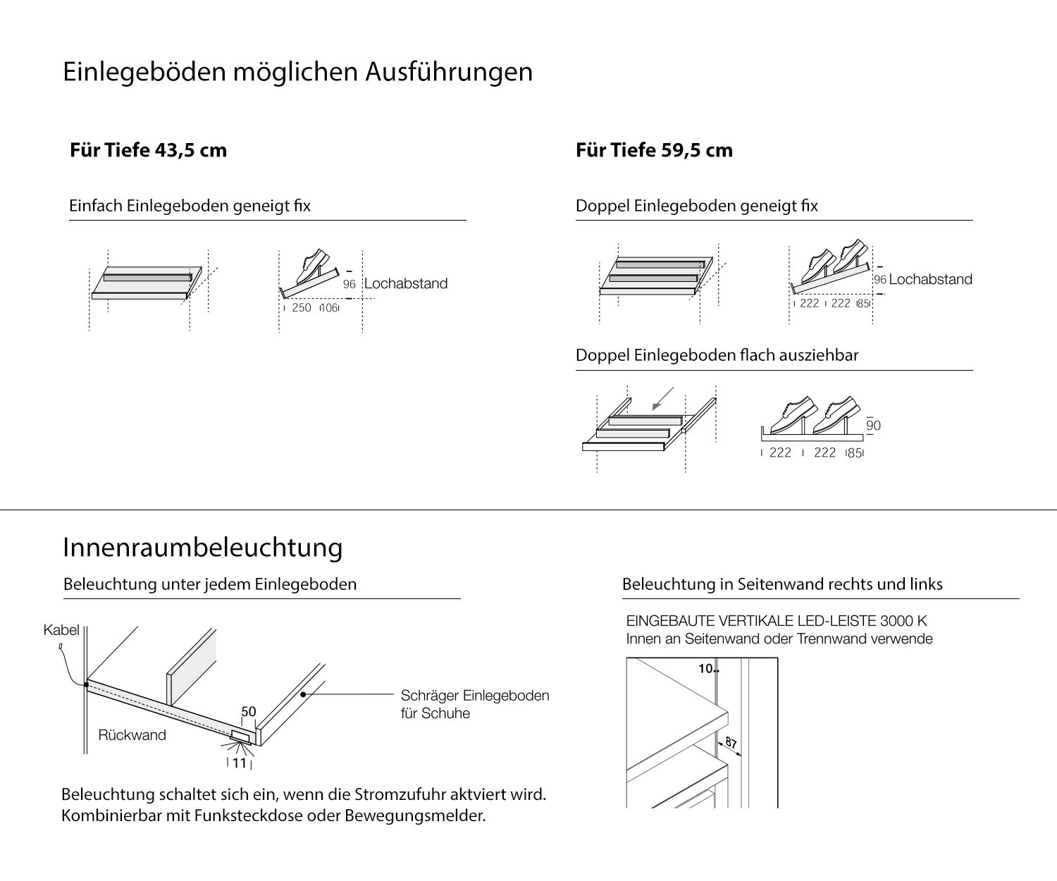 Design schoenenkast afwerking Design schoenenkast afwerking