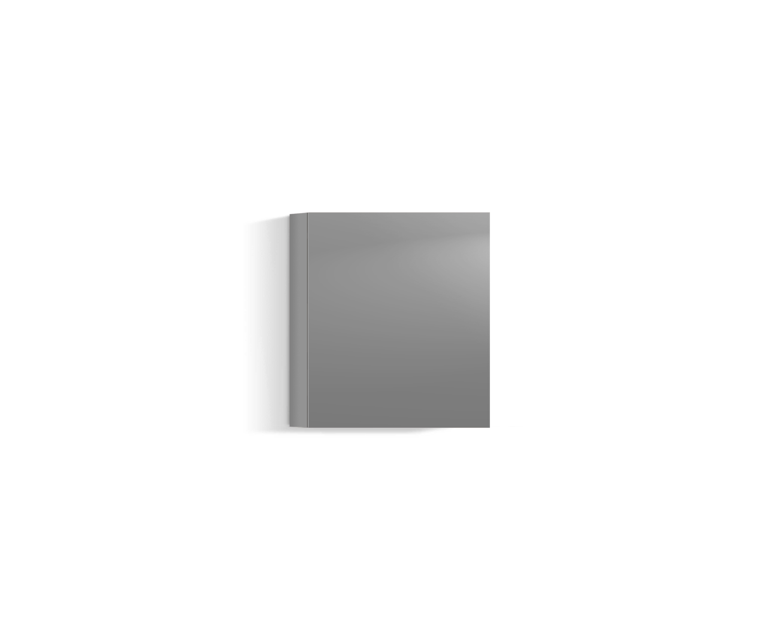 Design woonkamer wandmeubel verticaal H64 B60 lichtgrijs330 Design woonkamer wandmeubel verticaal H64 B60 lichtgrijs330