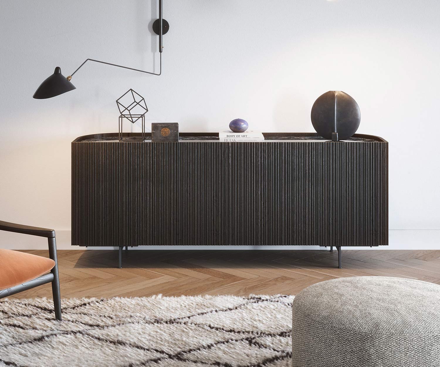 Novamobili Bay dressoir / highboard Novamobili Bay dressoir / highboard