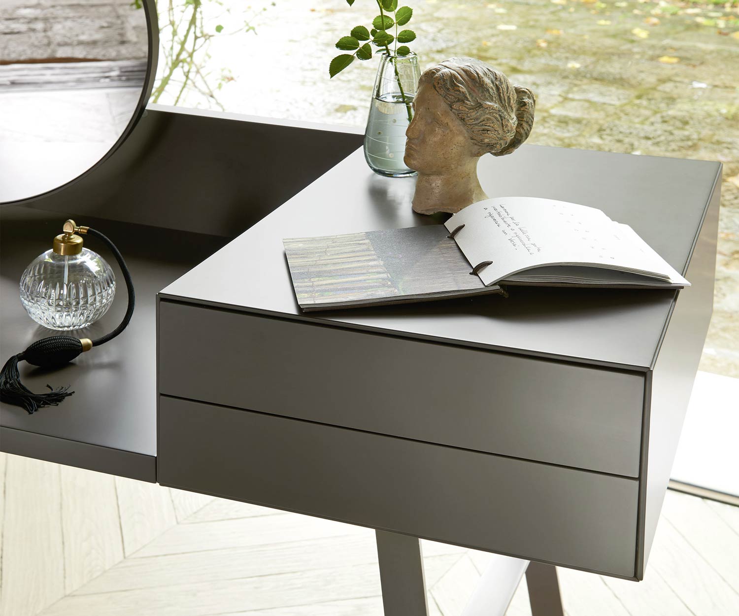 Modern Livitalia Design secretaire Segreto met laden Modern Livitalia Design secretaire Segreto met laden
