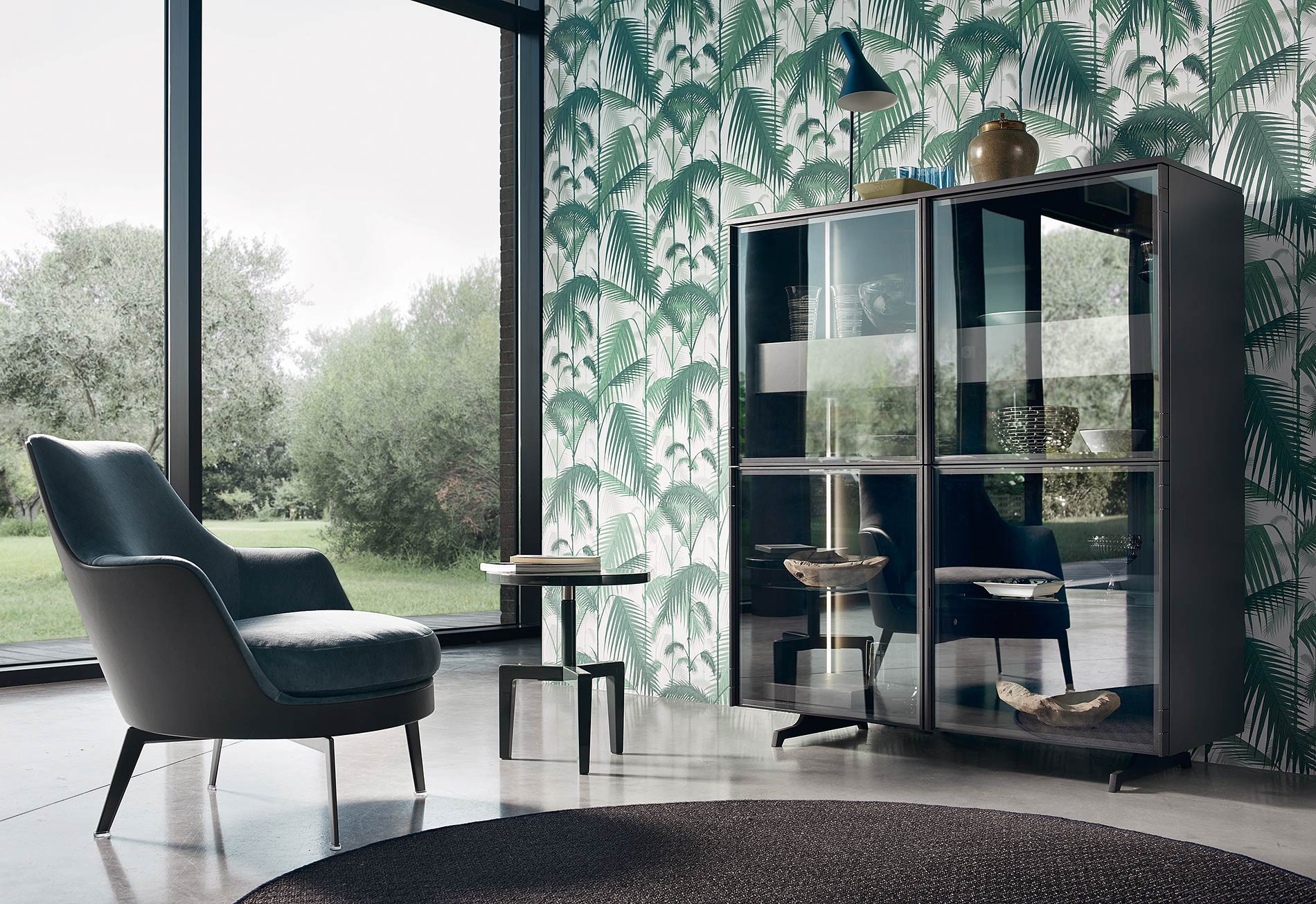 Design glazen kast Design glazen kast