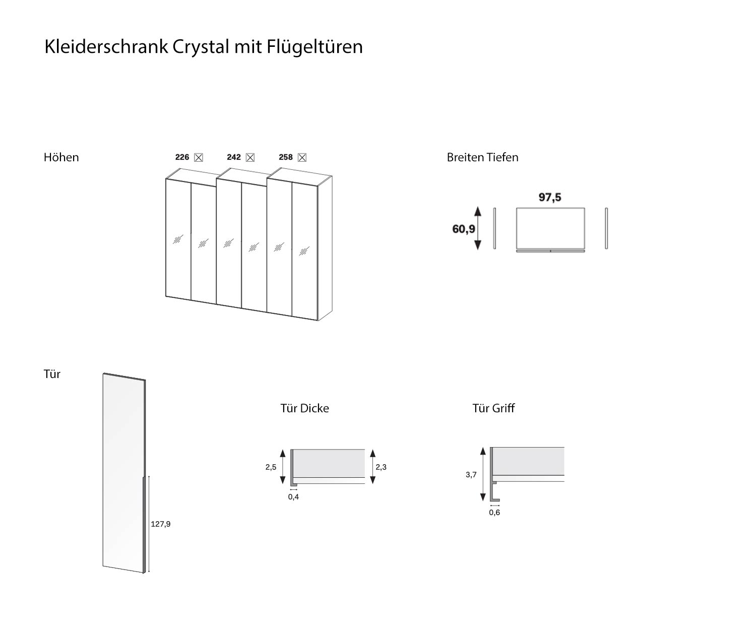 Schets Afmetingen Maten Novamobili Kristalkast Schets Afmetingen Maten Novamobili Kristalkast