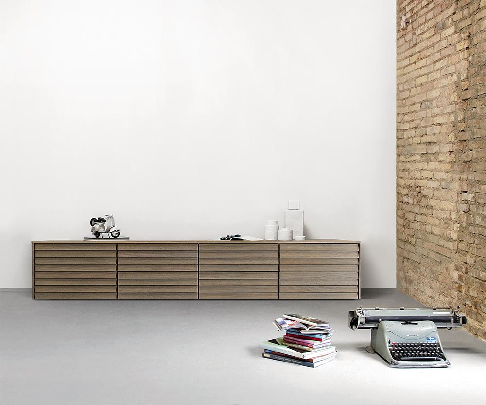 Punt Sussex dressoir vloer B235 eiken grijs sienna Punt Sussex dressoir vloer B235 eiken grijs sienna