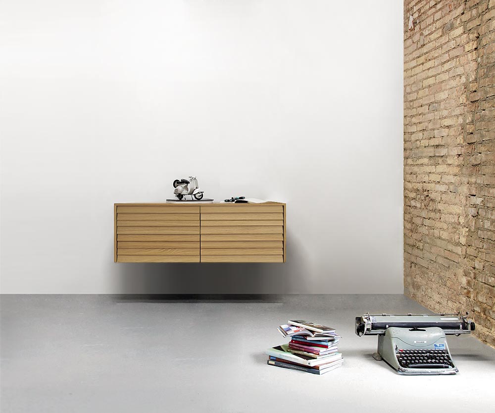 Punt Sussex dressoir wand B119 super mat eiken Punt Sussex dressoir wand B119 super mat eiken