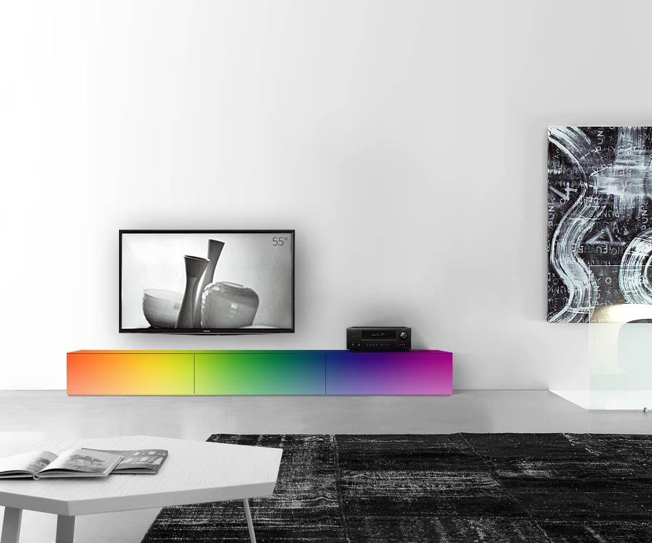 /Design lowboardvloer B270 H35 mat RAL /Design lowboardvloer B270 H35 mat RAL