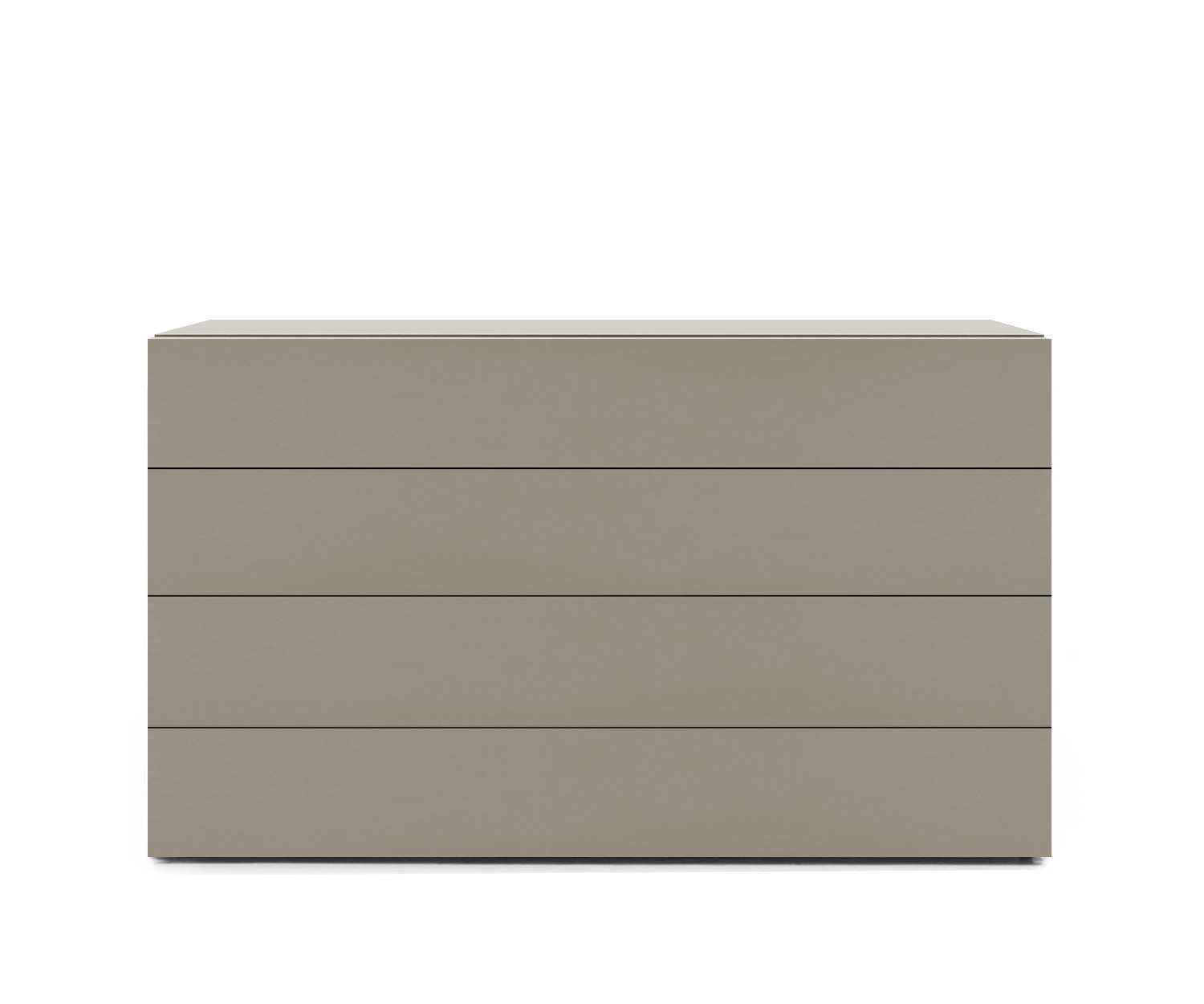 Novamobili Eenvoudige 4-zits ladekast B108 zand333 Novamobili Eenvoudige 4-zits ladekast B108 zand333