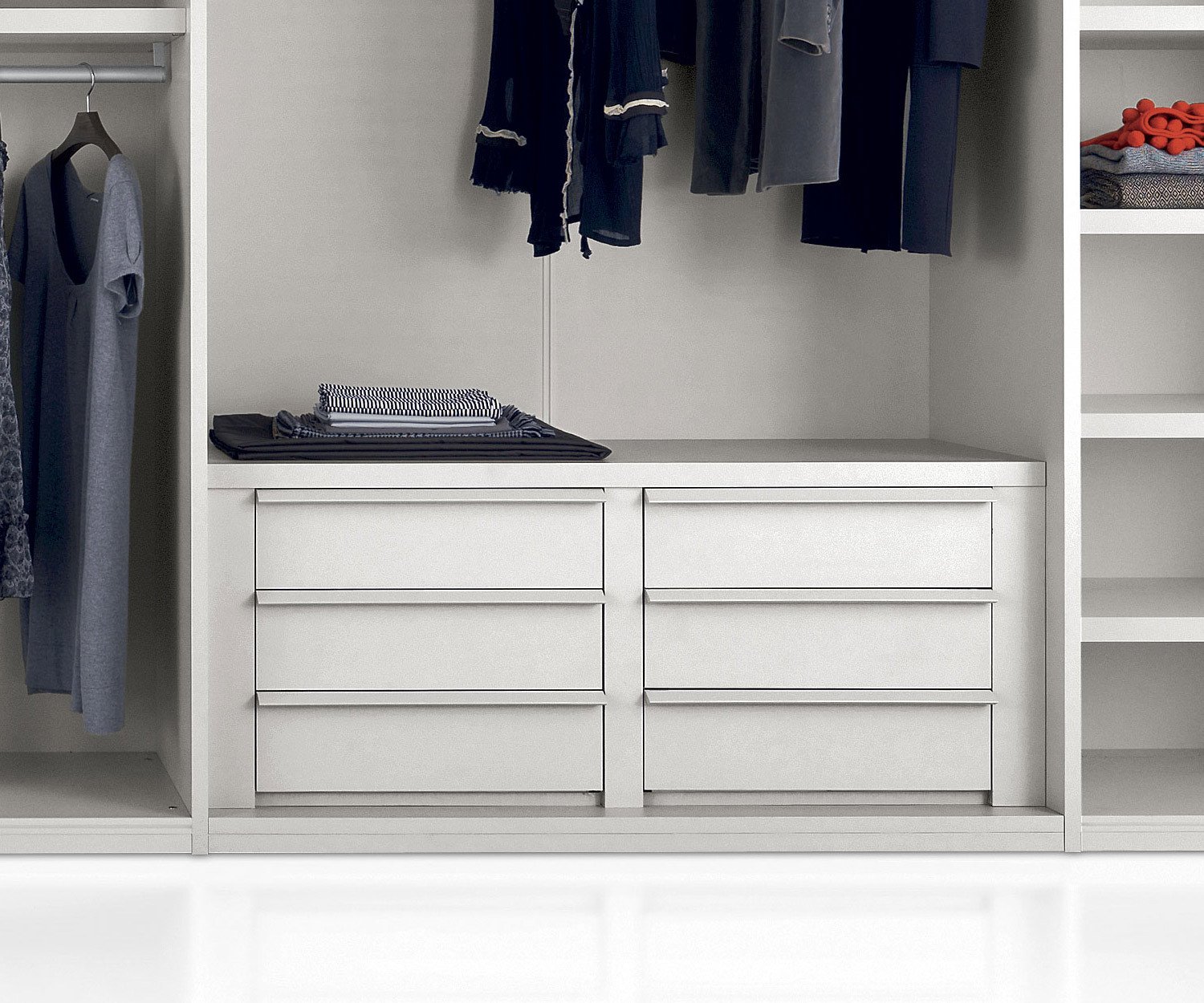 Livitalia Novamobili Garderobetoebehoren 3-rijige dubbele lade Livitalia Novamobili Garderobetoebehoren 3-rijige dubbele lade