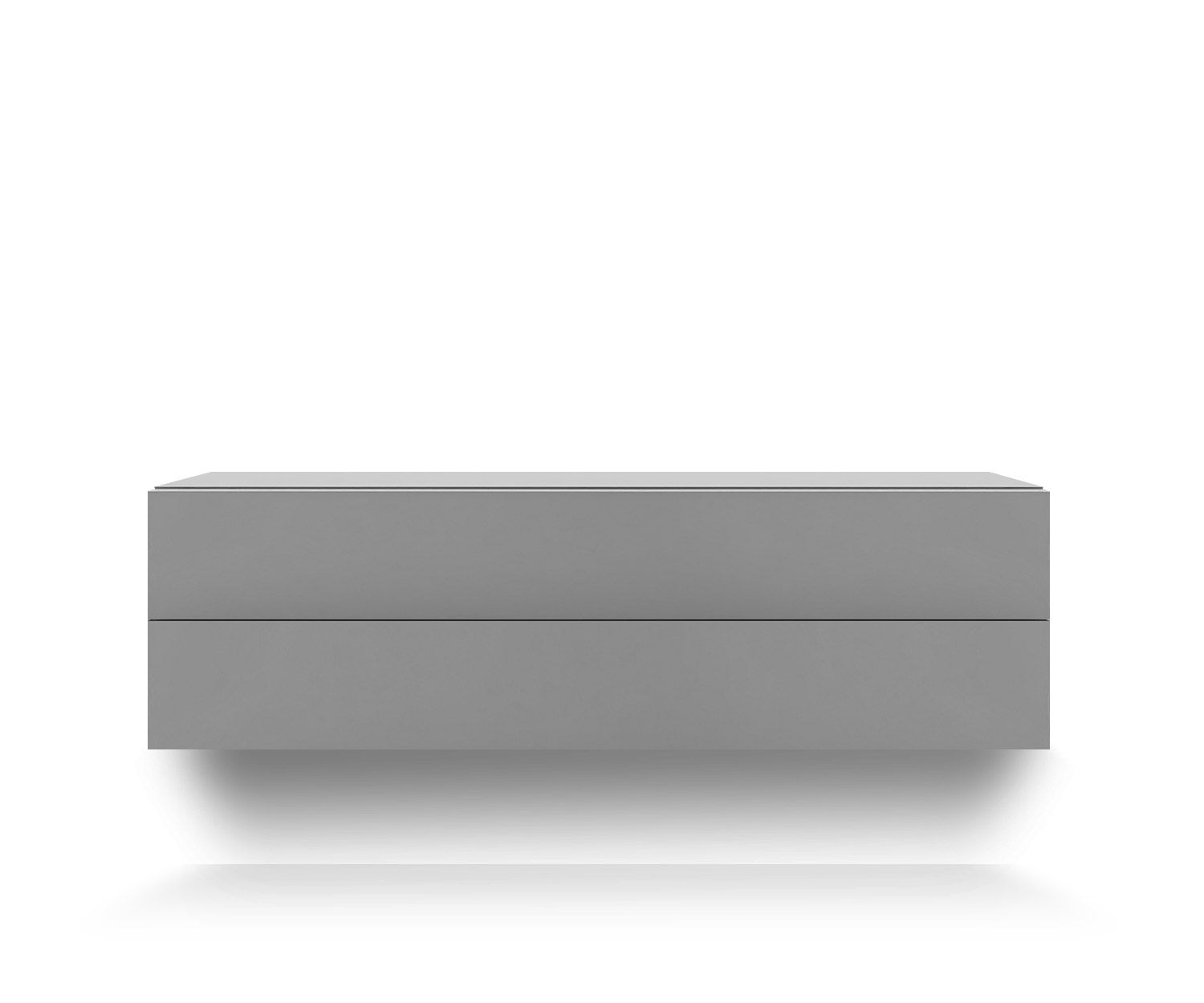 Novamobili Easy 2-zits wandmeubel B108 lichtgrijs330 Novamobili Easy 2-zits wandmeubel B108 lichtgrijs330