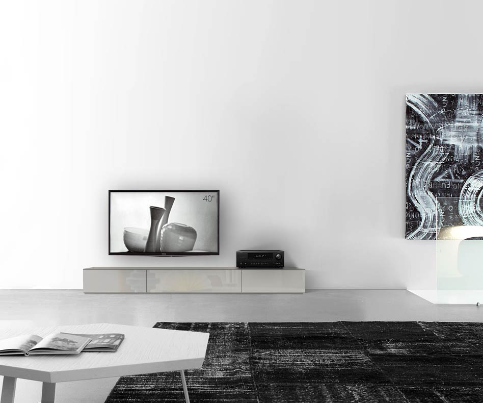 Design lowboard vloer B210 H27 hoogglans lichtgrijs Design lowboard vloer B210 H27 hoogglans lichtgrijs