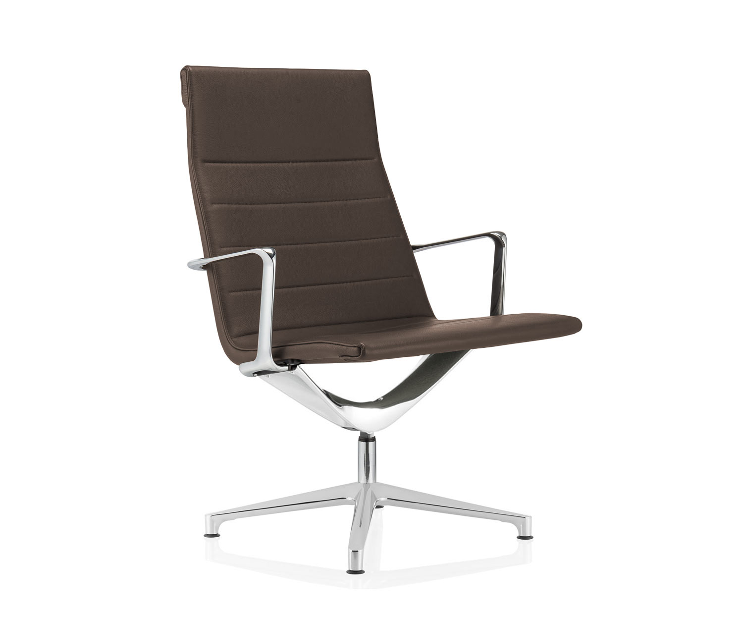 ICF Vela Lounge Leder 919 Bruin H69 ICF Vela Lounge Leder 919 Bruin H69