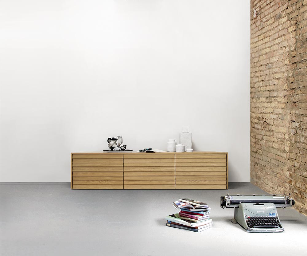 Punt Sussex dressoir vloer B177 super mat eiken Punt Sussex dressoir vloer B177 super mat eiken