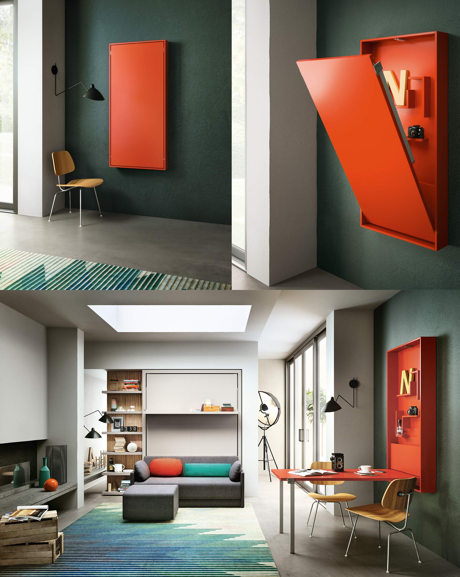 Klaptafel wand Clei Oslo 173 Wally Klaptafel wand Clei Oslo 173 Wally