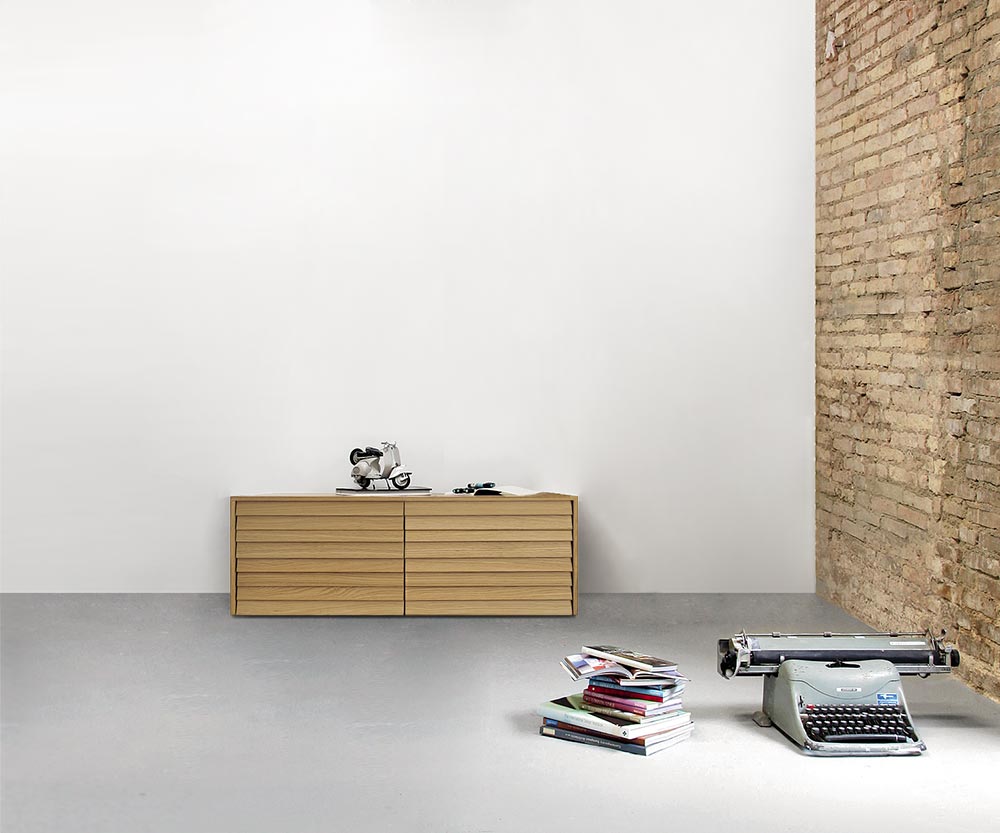 Punt Sussex dressoir vloer B119 super mat eiken Punt Sussex dressoir vloer B119 super mat eiken