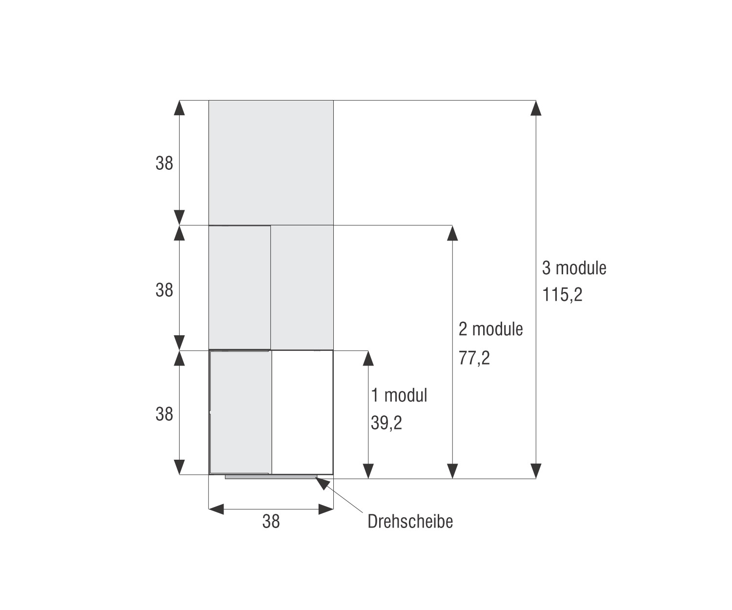 Novamobili Staand schap Vrijboek Afmetingen Schets Maten Novamobili Staand schap Vrijboek Afmetingen Schets Maten