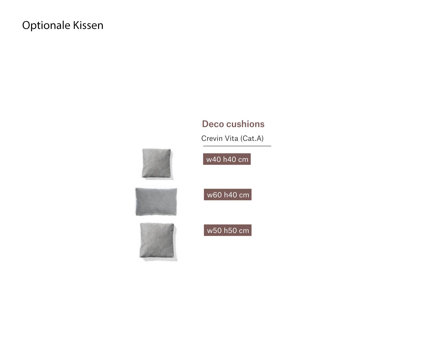 Todus Baza tuinsofa kussenset Samenstelling kussens Todus Baza tuinsofa kussenset Samenstelling kussens