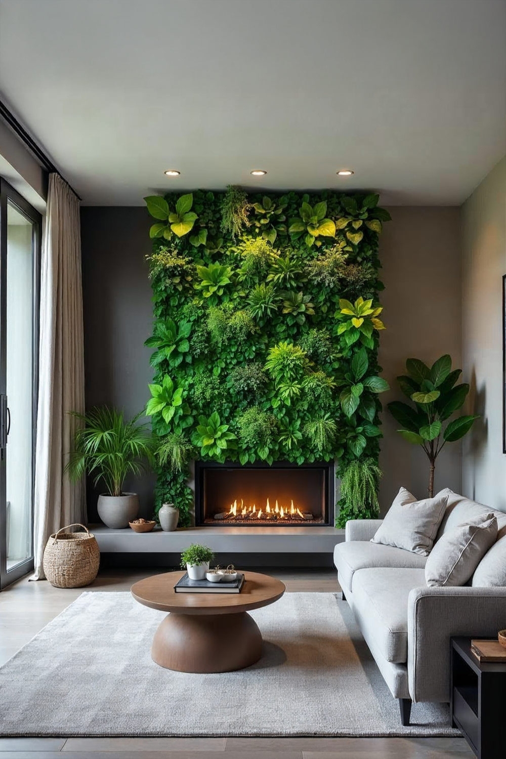 woonkamer-met-groen-tot-aan-het-plafond