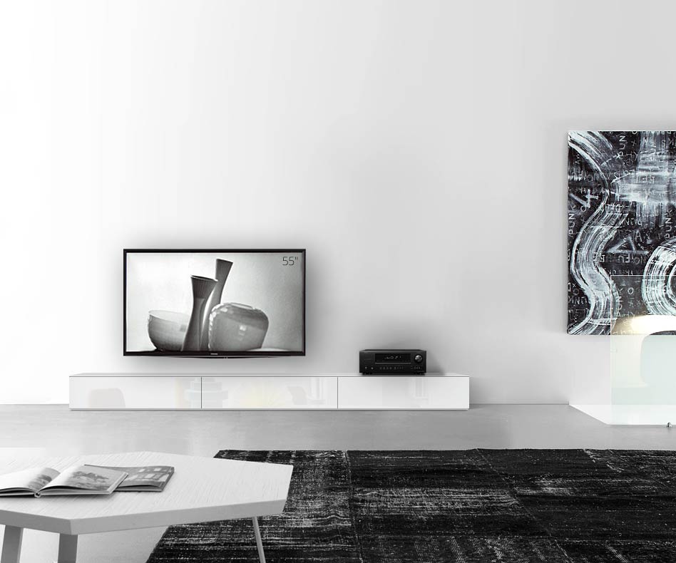 /Design lowboard vloer B270 H27 hoogglans wit /Design lowboard vloer B270 H27 hoogglans wit