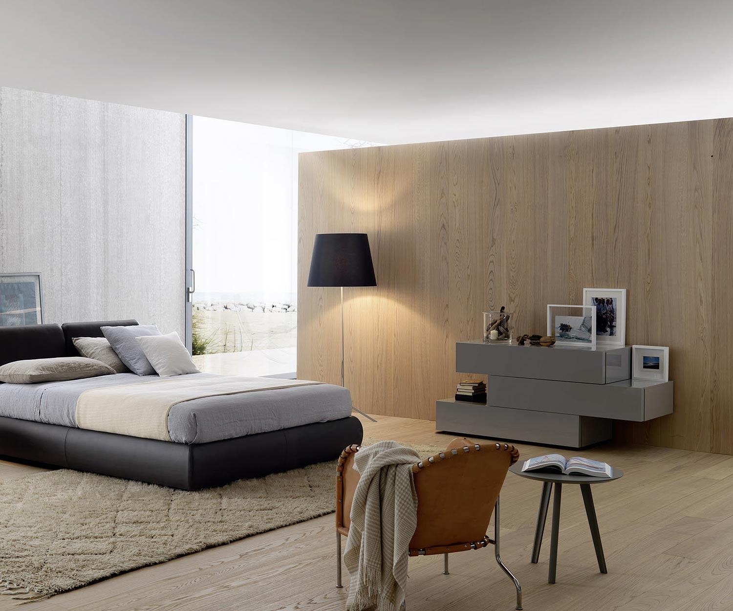 Moderne Livitalia ladekast met Valeo-design en 3 offset laden Moderne Livitalia ladekast met Valeo-design en 3 offset laden