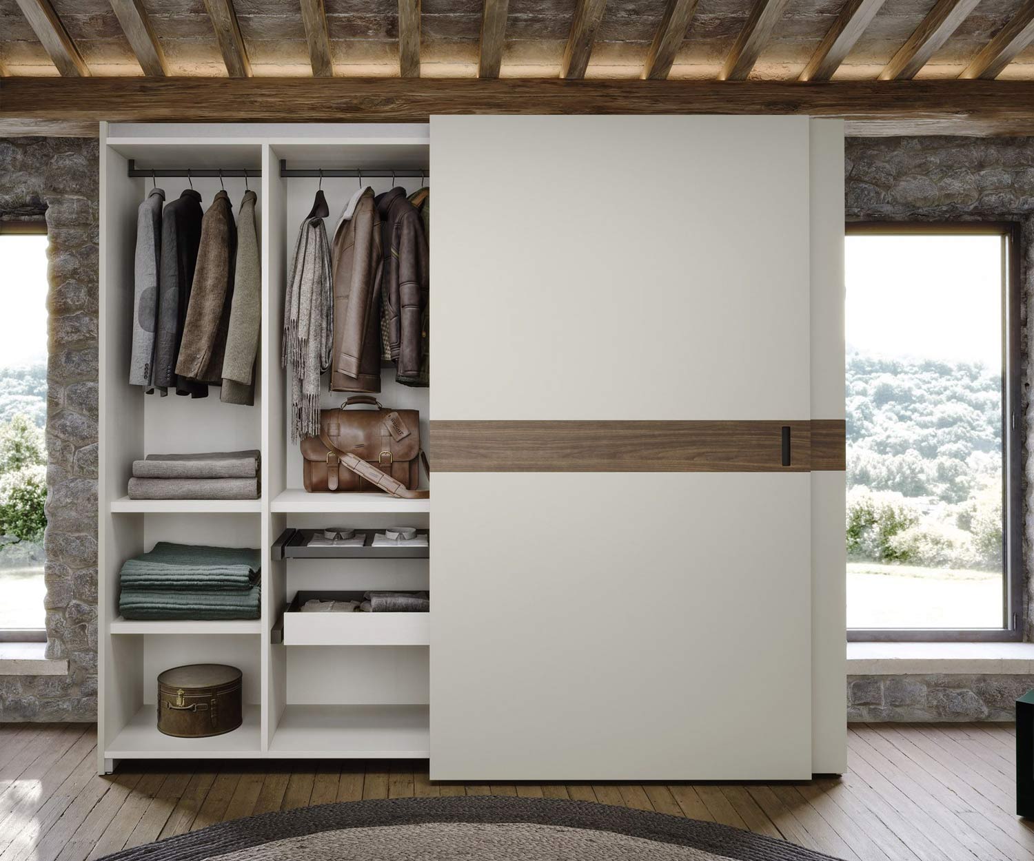 Design kledingkast met schuifdeuren Design kledingkast met schuifdeuren