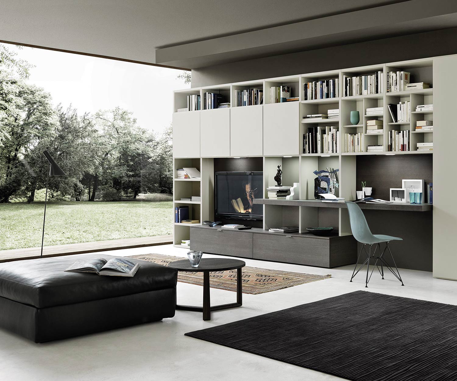 Livitalia Design salontafel Madeira eik bruin Livitalia Design salontafel Madeira eik bruin