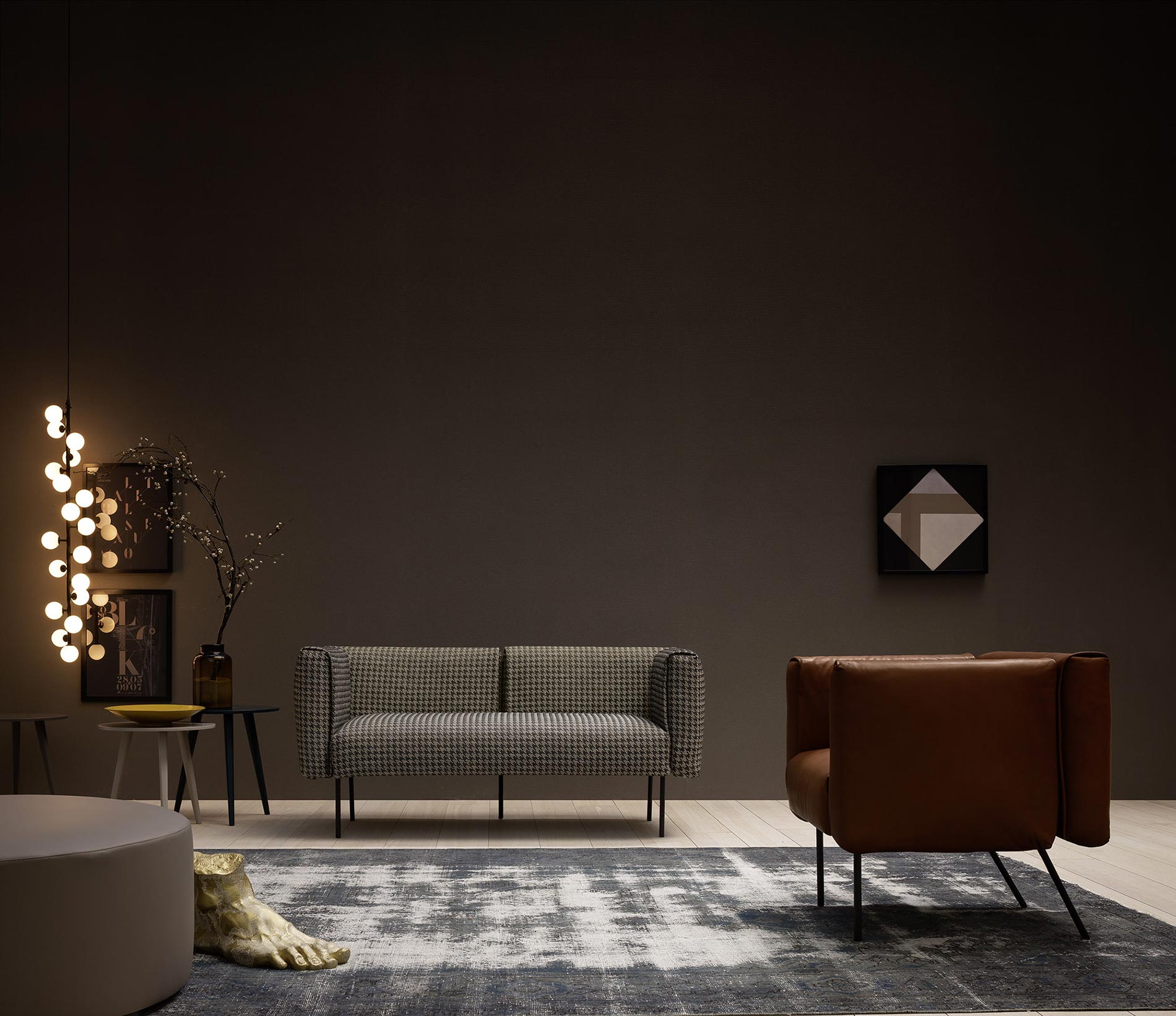 Foryer bank fauteuil elegant