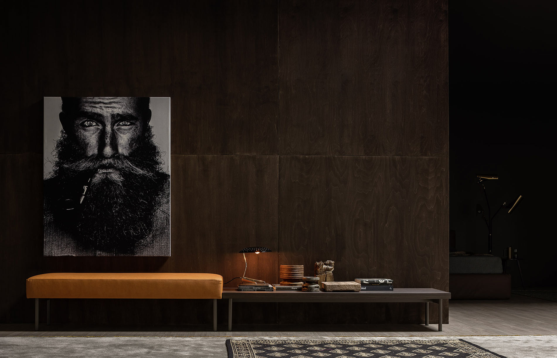 Designbank zonder bekleding