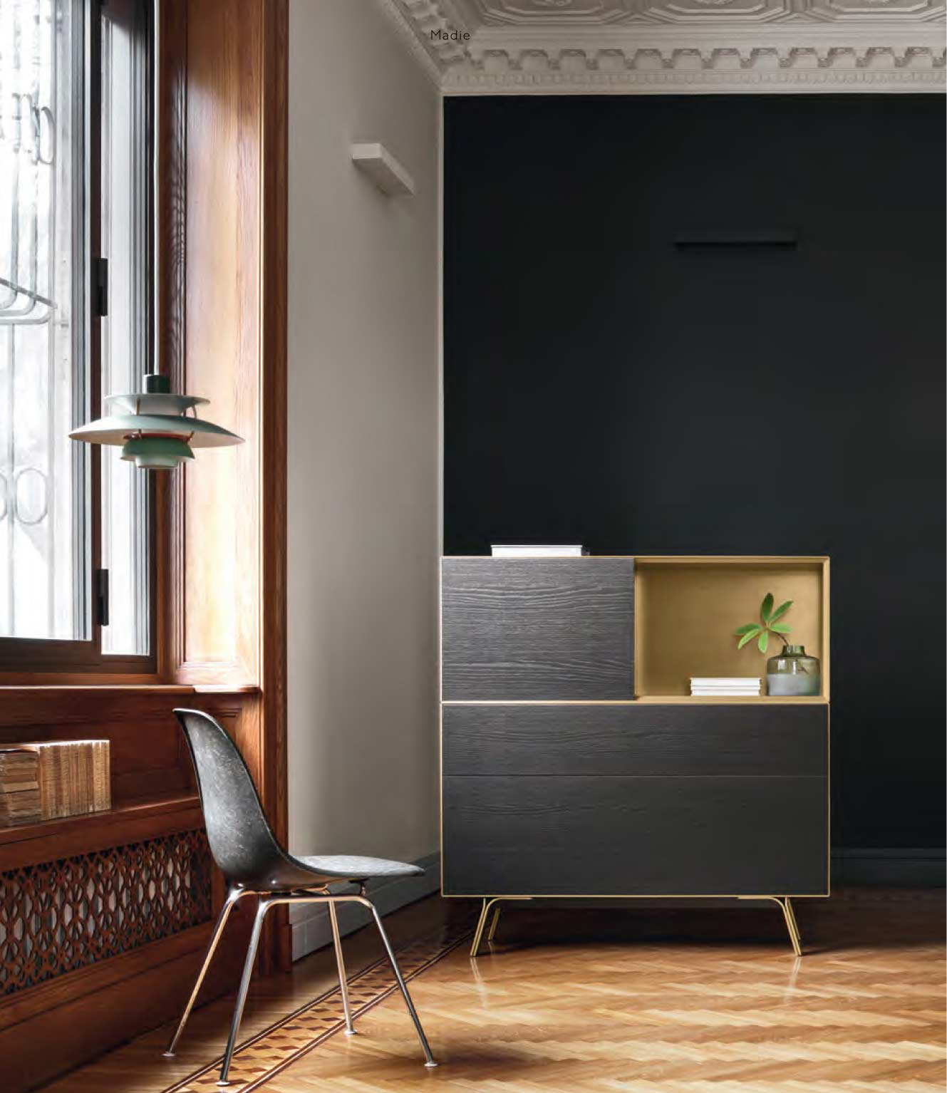 Highboard in retro design