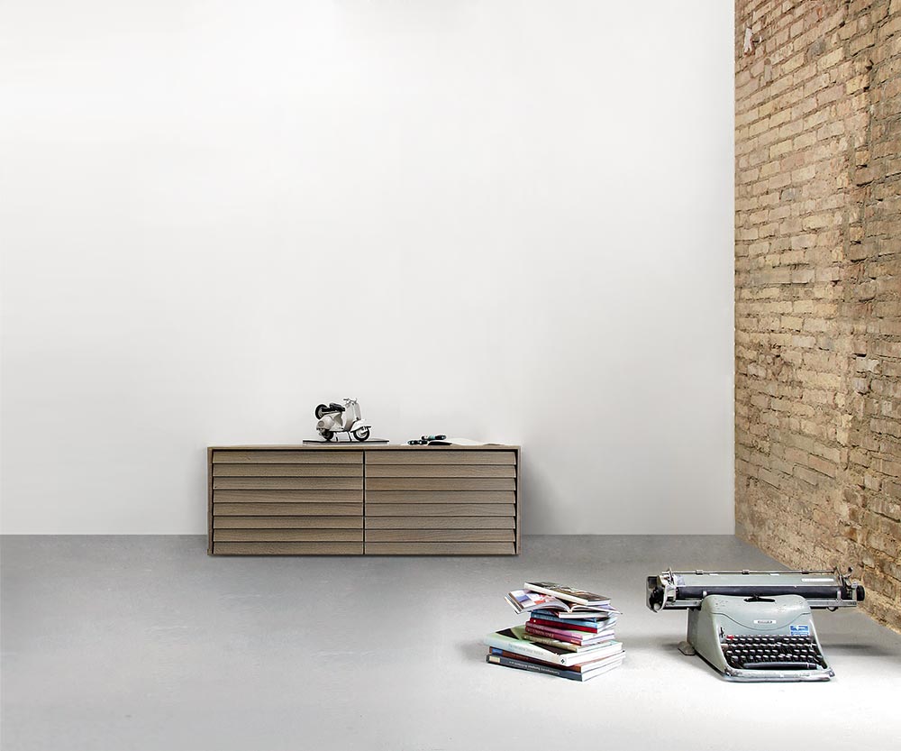 Punt Sussex dressoir vloer B119 eiken grijs sienna Punt Sussex dressoir vloer B119 eiken grijs sienna