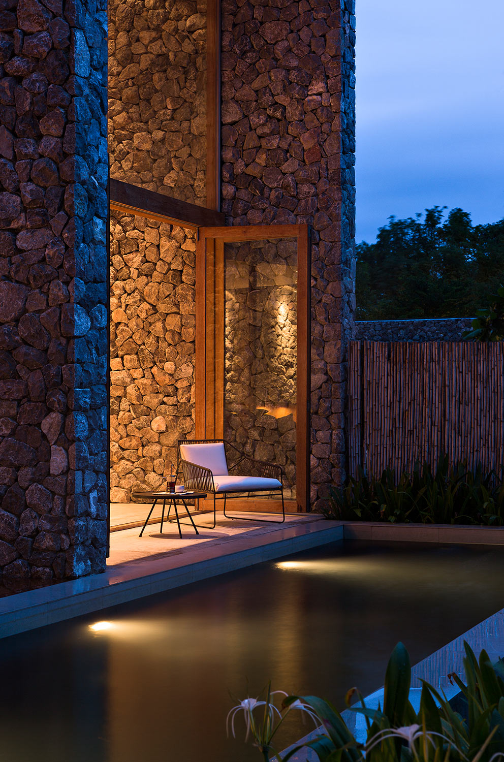 Lounge patio fauteuil