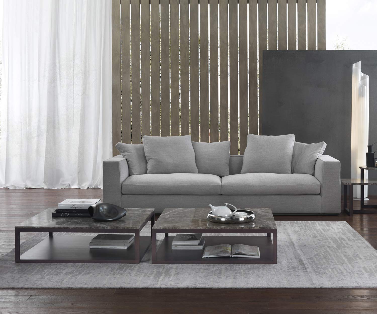 Exclusieve Giulio Marelli Design salontafel Stone B 95x95 Carrara marmer tafelblad Exclusieve Giulio Marelli Design salontafel Stone B 95x95 Carrara marmer tafelblad